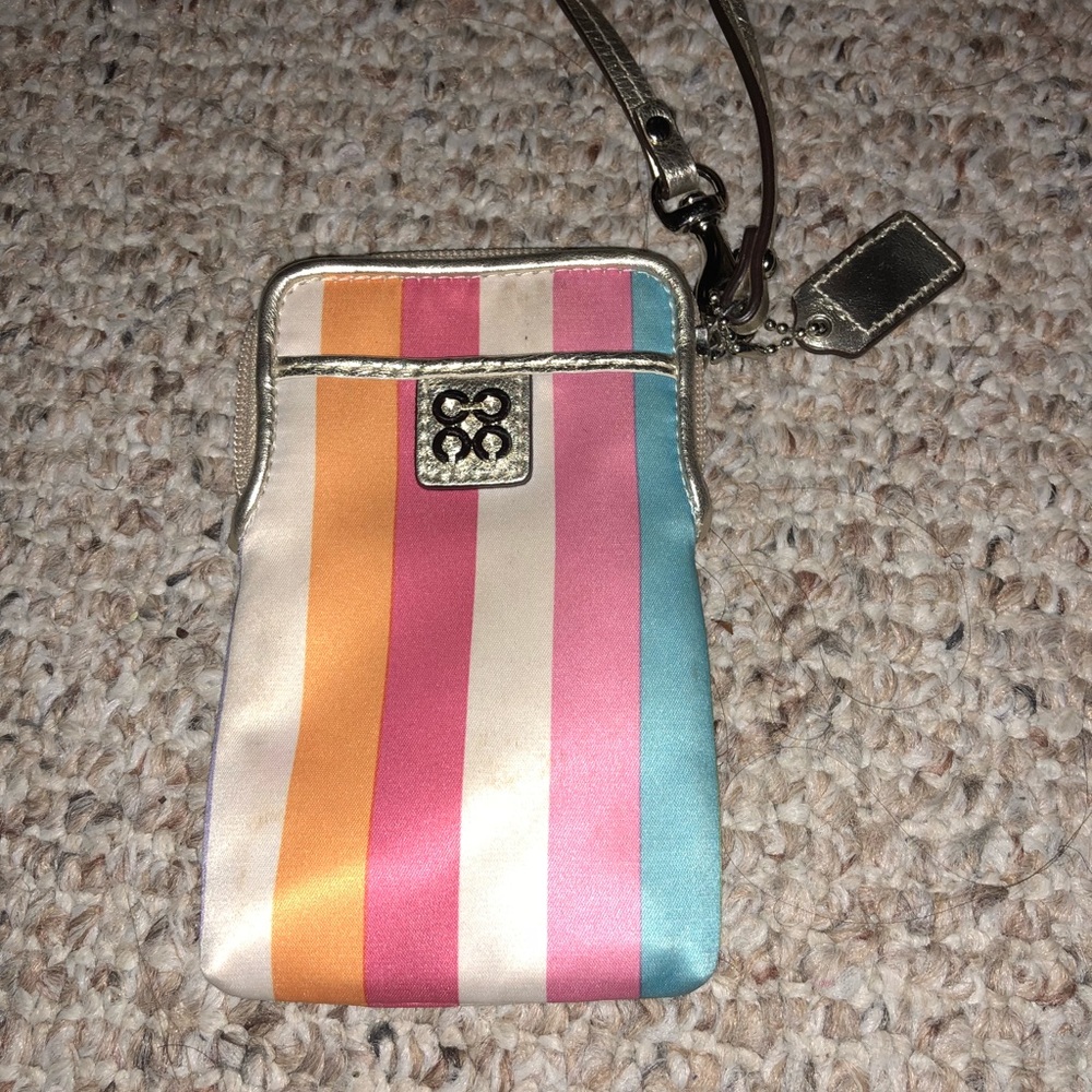 Coach wristlet.